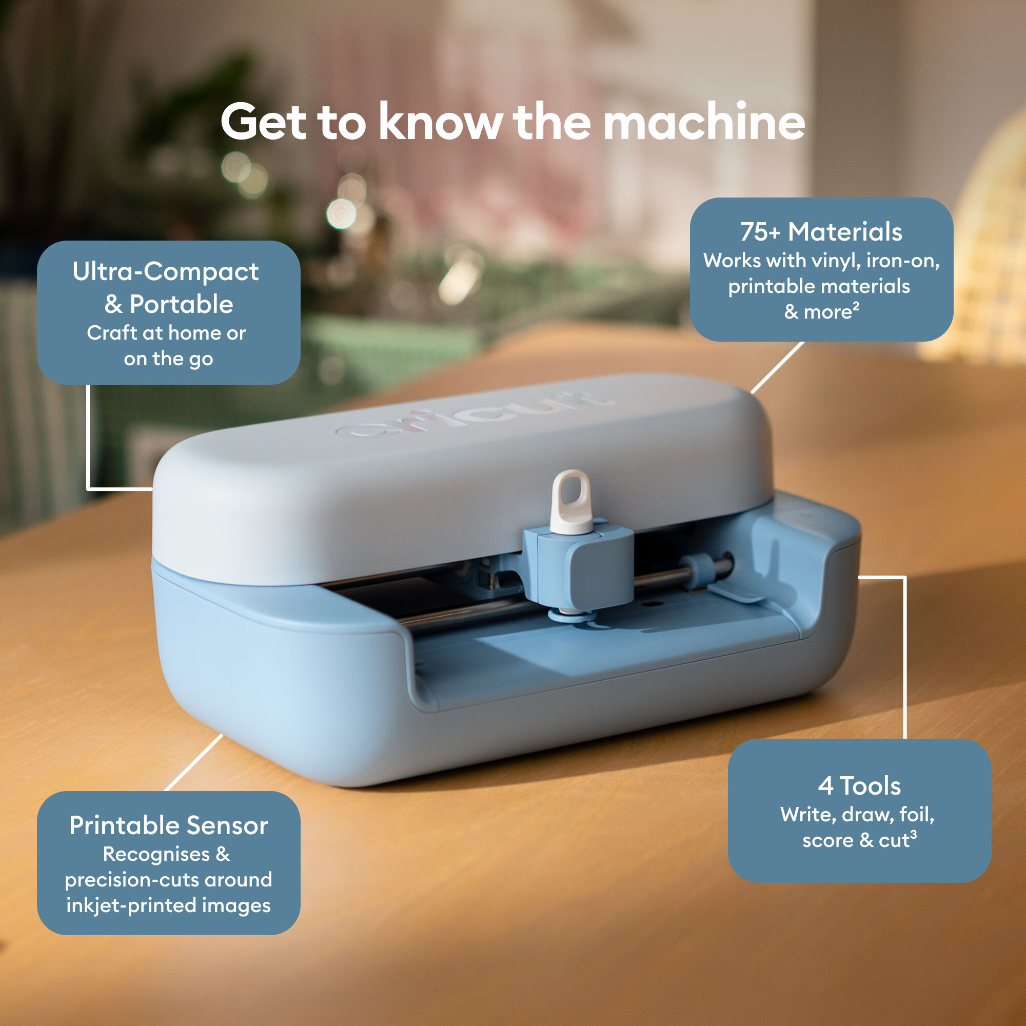 Cricut Joy 2 Smart Cutting Machine (Blue) | Cricut | Cricut Shop